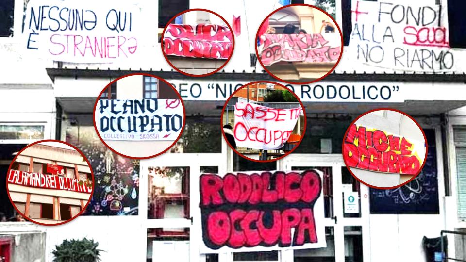 A fianco delle studentesse e degli studenti delle scuole occupate fiorentine