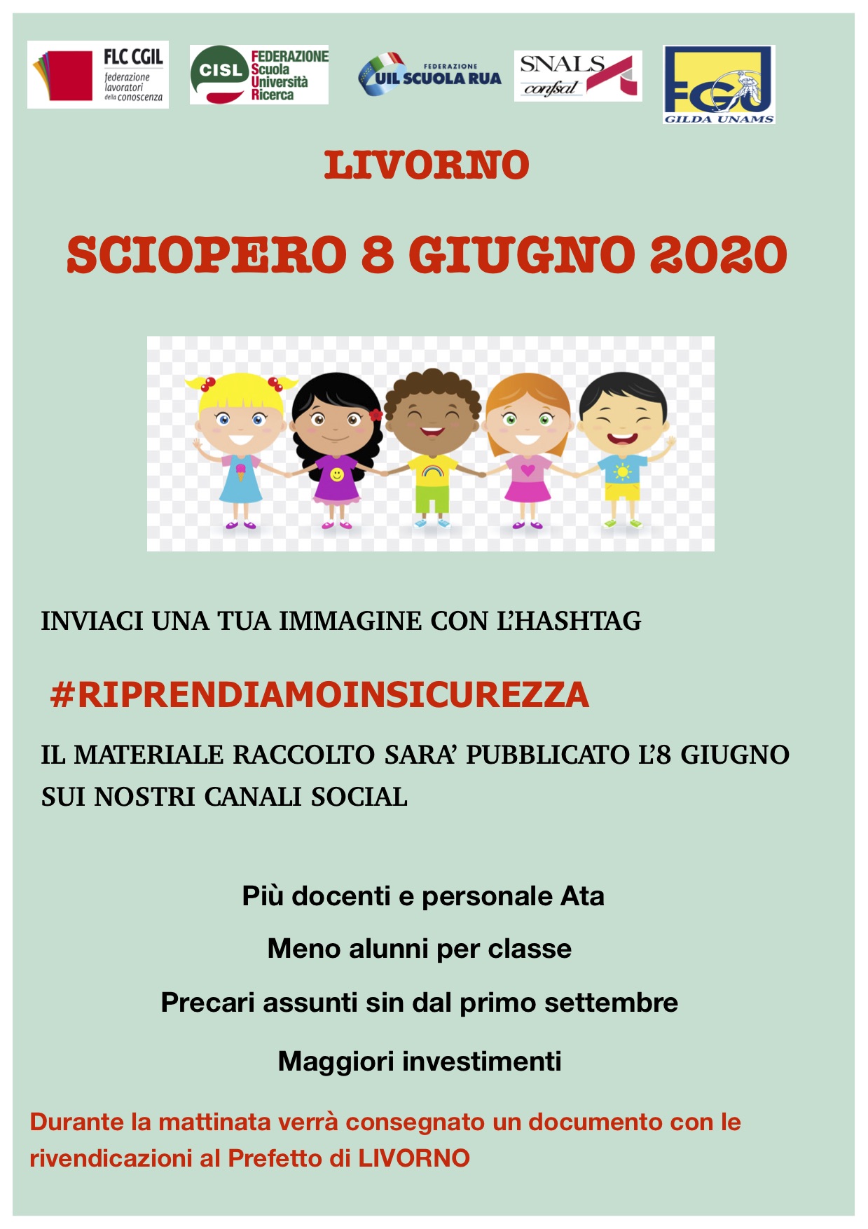 8 giugno 2020 | Sciopero nazionale