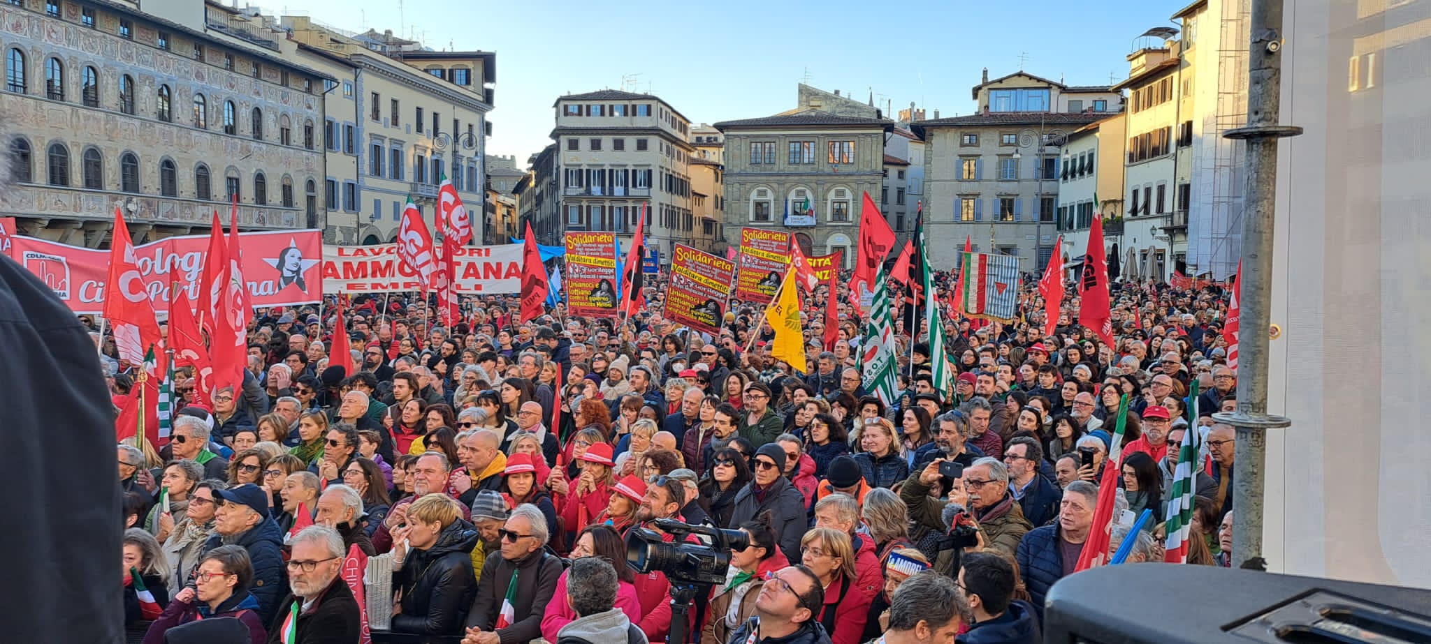 Manifestazione del 4 marzo: migliaia in piazza | Rassegna stampa