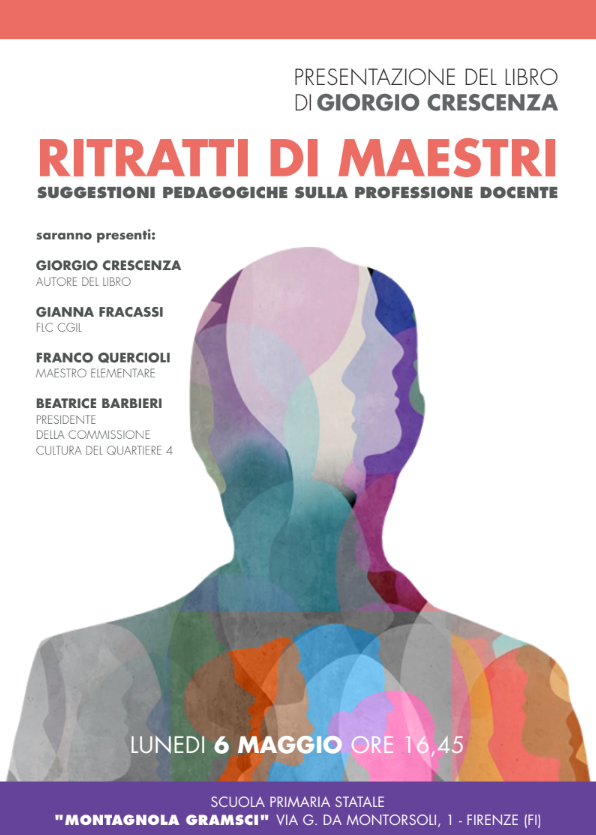 Lun. 6/5 h. 16.45 | Ritratti di maestri. Presentazione del libro di G. Crescenza