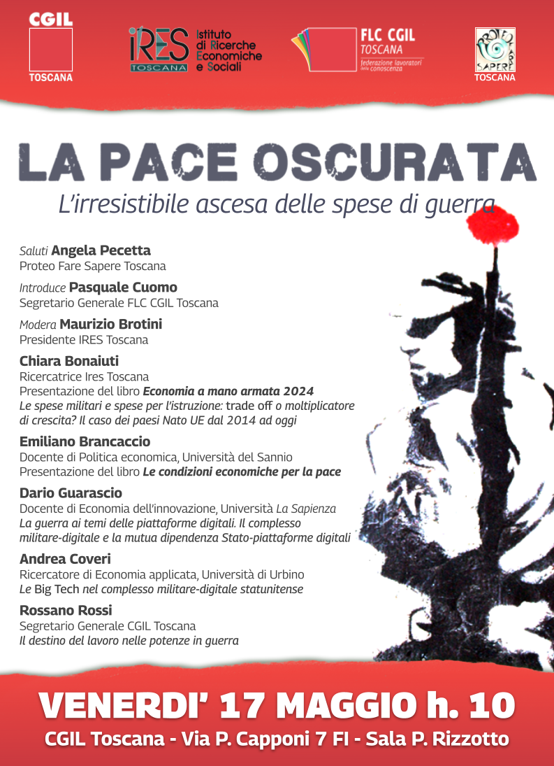 Ven. 17/4 h. 10 | La pace oscurata