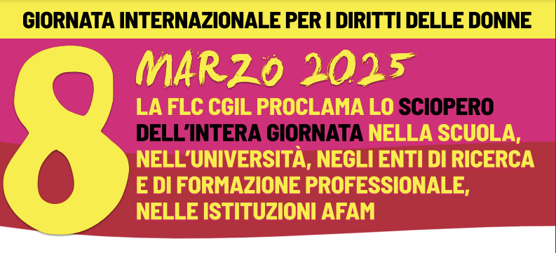 8 marzo, giornata di lotta per i diritti delle donne. Il mondo della conoscenza in sciopero