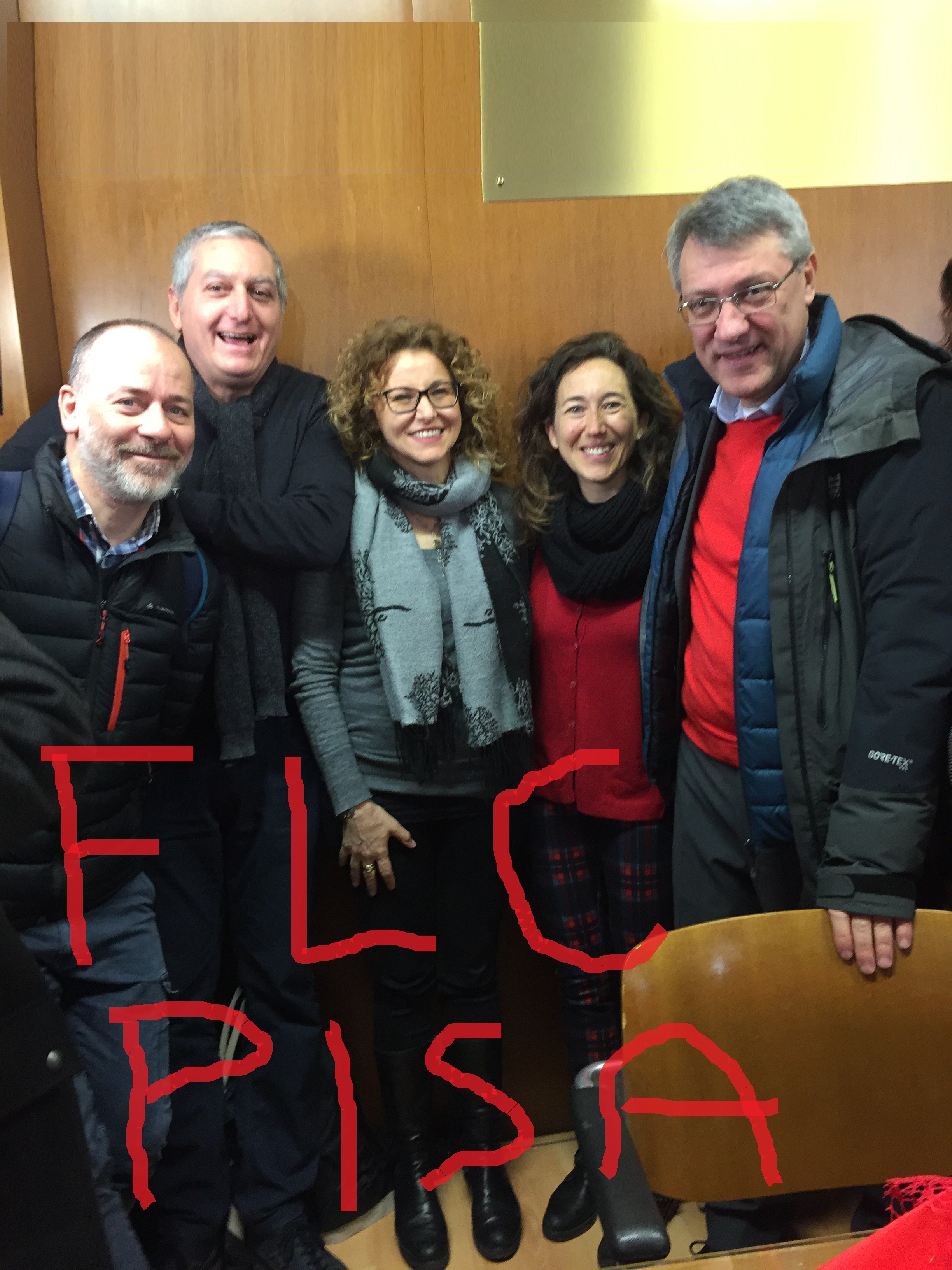 Maurizio Landini alla Camera del Lavoro di Pisa