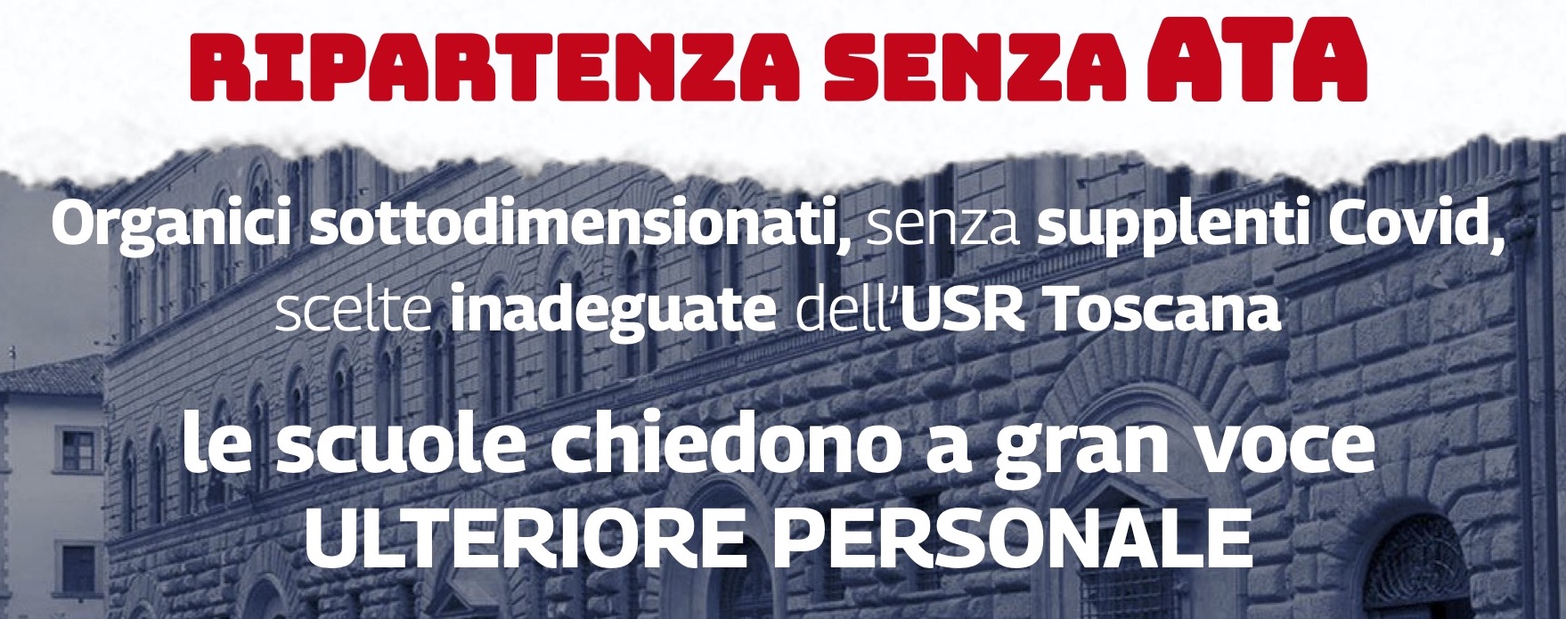 Ripartenza senza ATA - presidio 16/9
